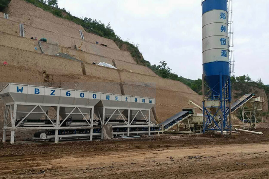 Stabilized soil mixing station equipment, fixed stabilized soil mixing station, mobile stabilized soil mixing station for sale-Henan Hengyuan