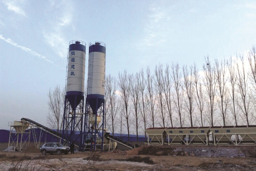Successful case of stabilized soil mixing station in Pakistan, work site of stabilized soil mixing station-Henan Hengyuan