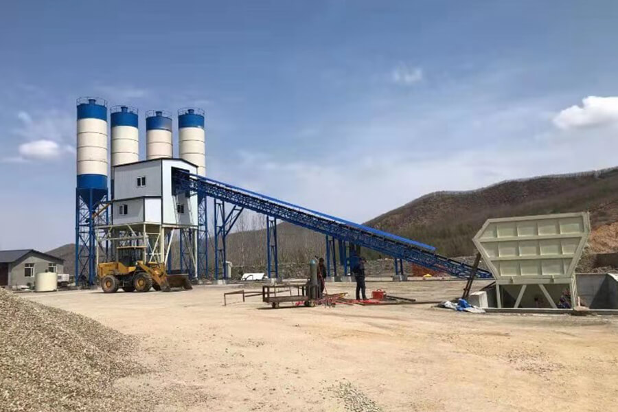 Concrete batching station success case-Henan Hengyuan