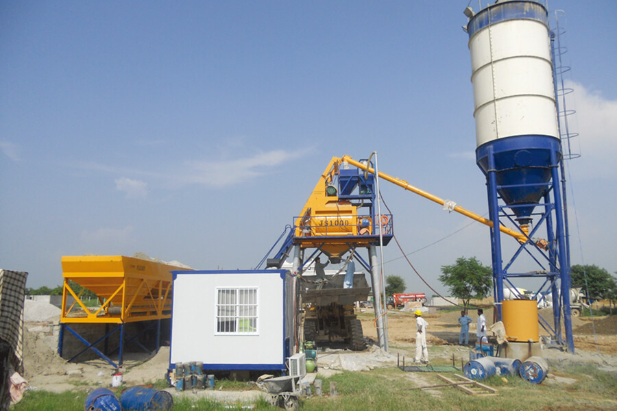 Concrete batching station success case-Henan Hengyuan