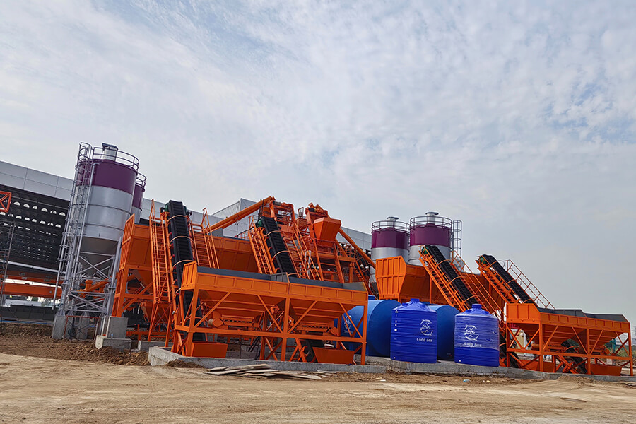 Successful case of Thailand concrete batching plant, concrete batching work site - Henan Hengyuan