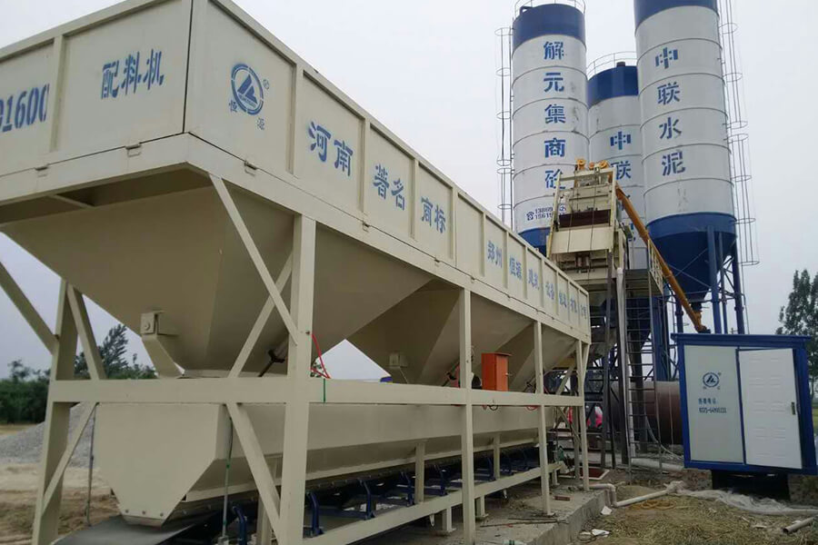 Concrete batching station equipment with freely customizable production capacity for sale, multiple concrete batching station quotations-Henan Hengyuan