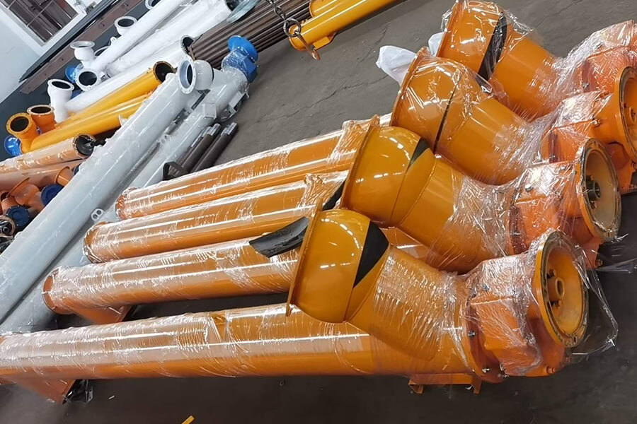 Concrete screw conveyor for sale, concrete batching station auxiliary equipment for sale-Henan Hengyuan