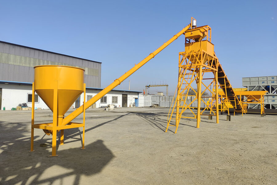 Dry-mix concrete batching plant equipment for sale, sand and gravel aggregate dry-mix equipment quotation-Henan Hengyuan