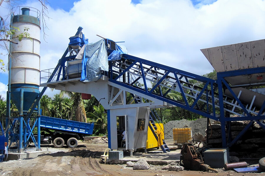 Mobile concrete batching station equipment with 18-month quality guarantee for sale-Henan Hengyuan