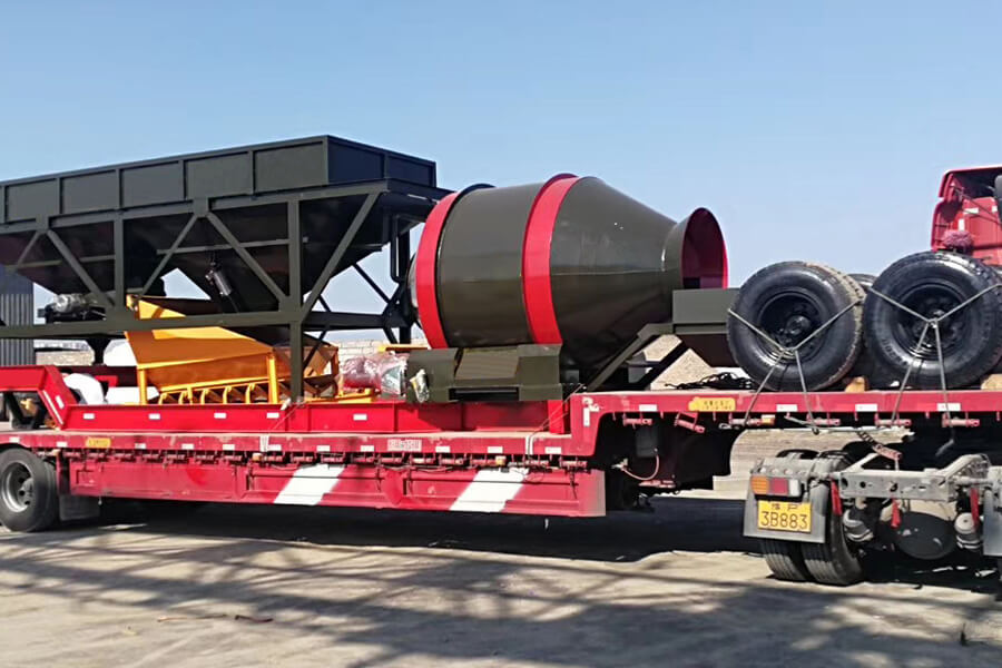 Mobile concrete batching station equipment delivery, concrete batching station manufacturer-Henan Hengyuan