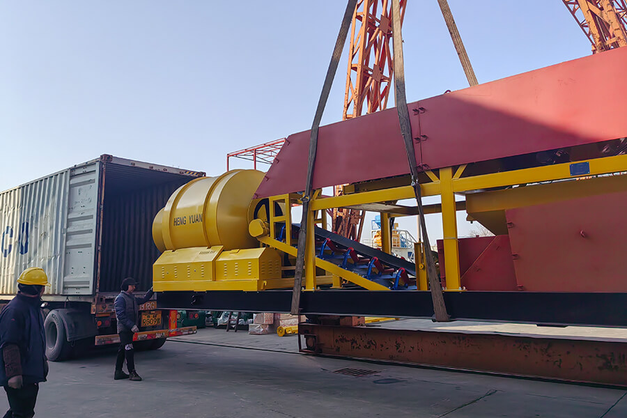 Mobile concrete batching station equipment delivery, concrete batching station manufacturer-Henan Hengyuan