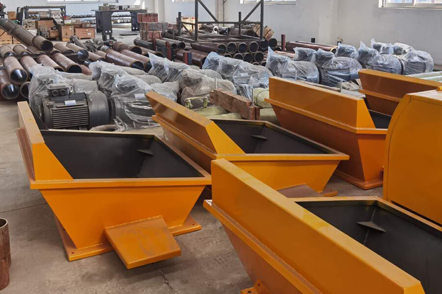 Concrete pump equipment color, feed port, power can be customized freely-Henan Hengyuan
