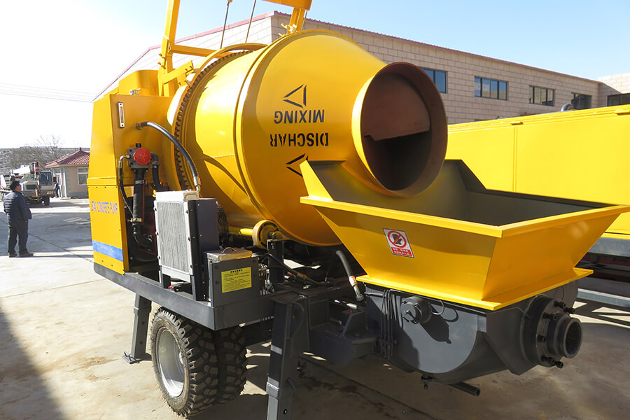 18-month quality guarantee for concrete mixing pump - Henan Hengyuan