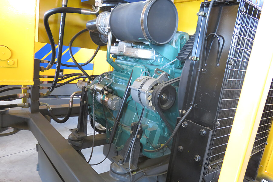 Details of concrete mixing pump - Henan Hengyuan