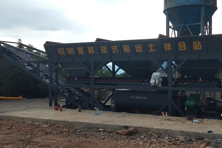 Successful case of stabilized soil mixing station in Vietnam, work site of stabilized soil mixing station-Henan Hengyuan