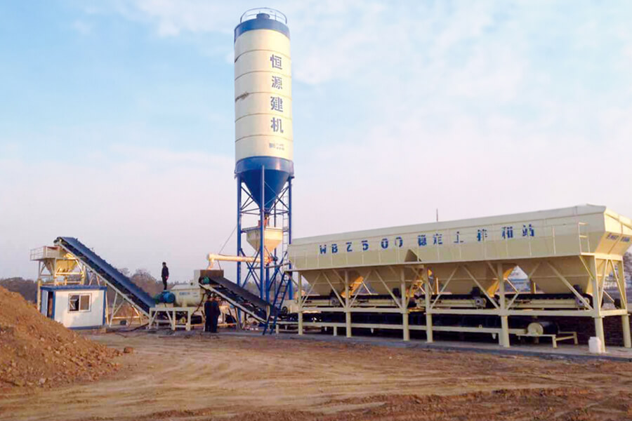 Fixed stabilized soil mixing station equipment for sale, stabilized soil mixing station manufacturer-Henan Hengyuan