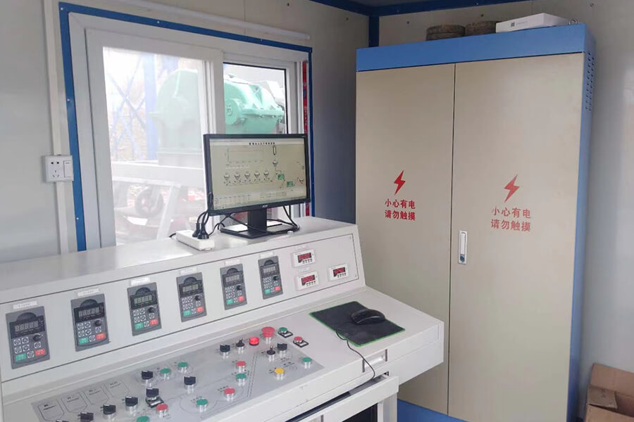 Fully automatic centralized control console of stabilized soil mixing station with customizable operating language-Henan Hengyuan
