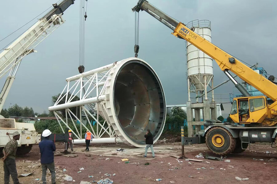 Professional concrete batching station engineers are ready to provide support-Henan Hengyuan