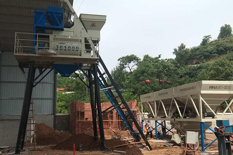 South Africa concrete mixer success case, concrete mixing equipment manufacturer-Henan Hengyuan