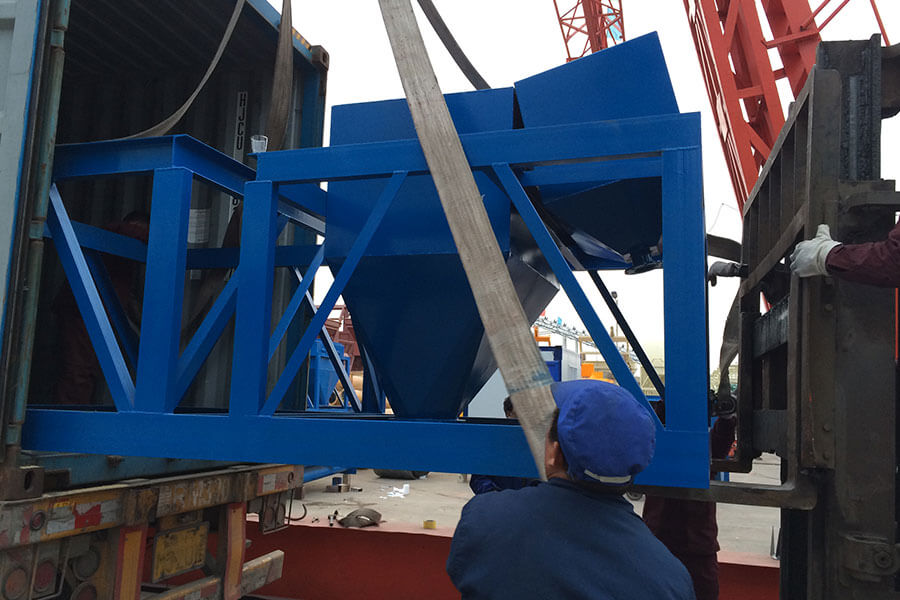 The above are the delivery details of the concrete batching station manufactured by Henan Hengyuan