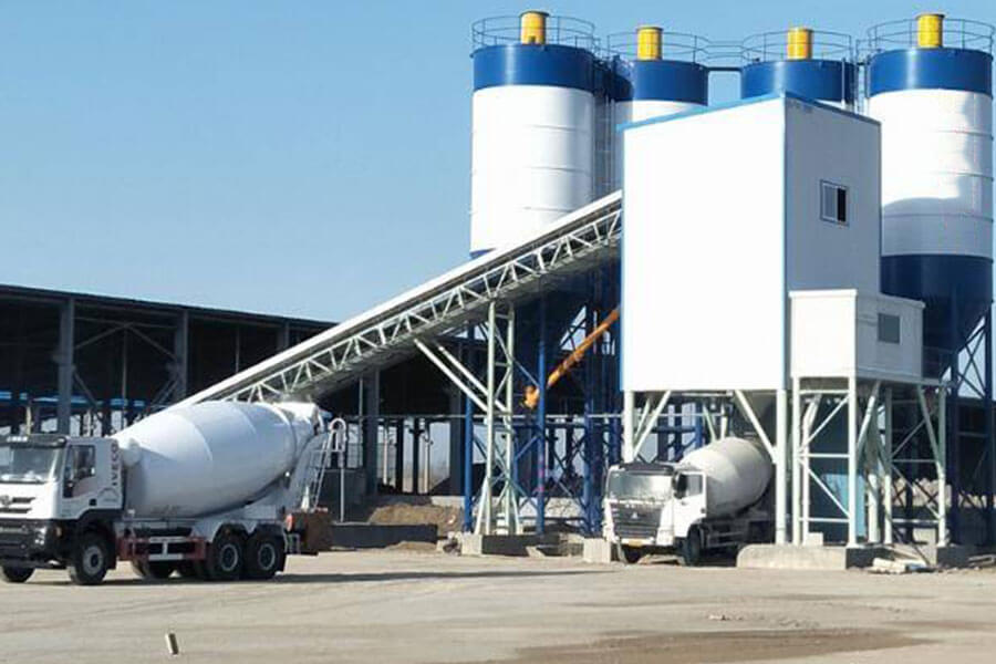 Containerized concrete batching plant for sale-Henan Hengyuan