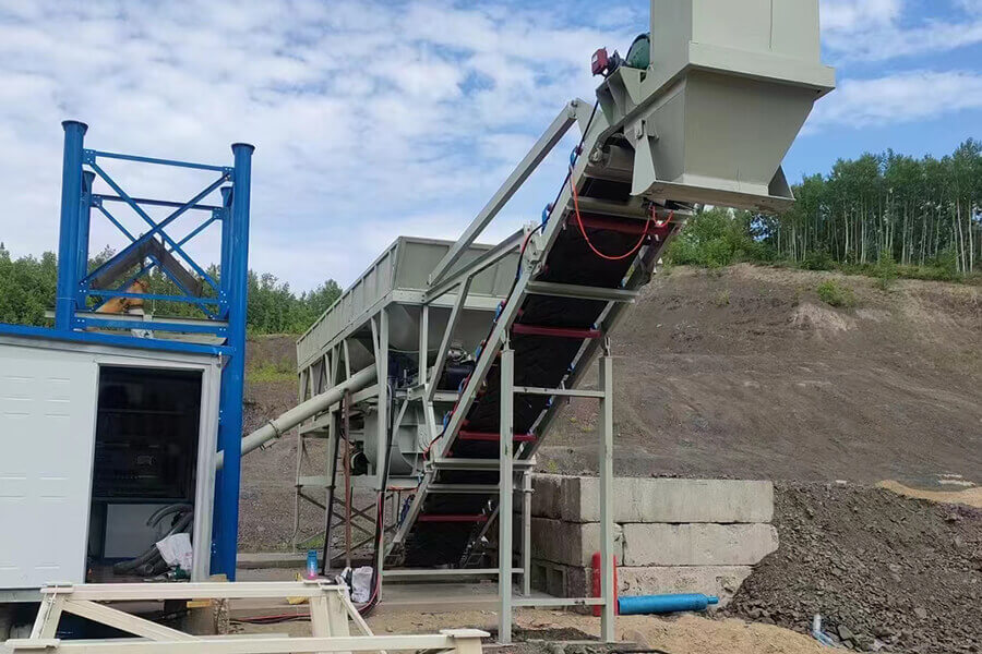 Russian Stabilized Soil Mixing Plant Case