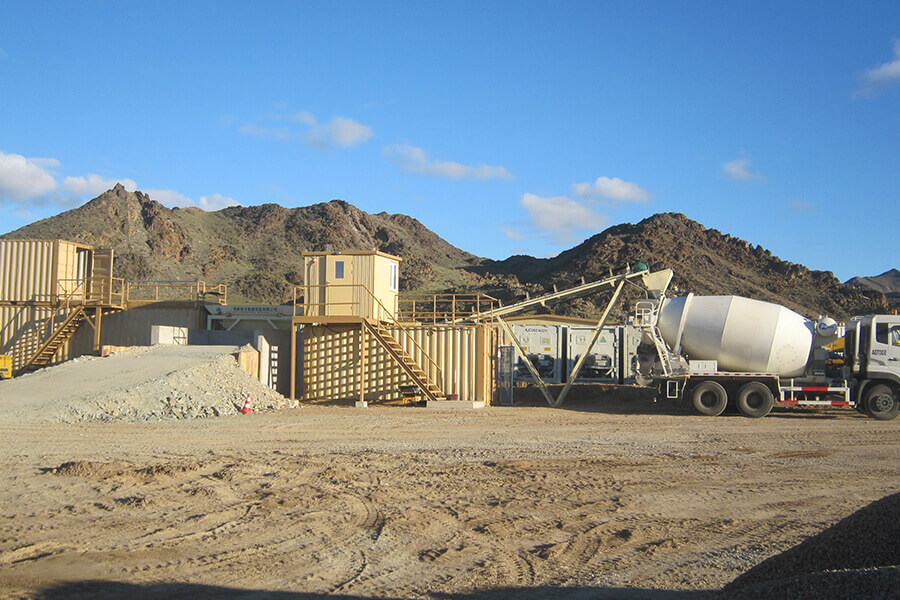 Mongolia Dry Mix Batching Plant Case
