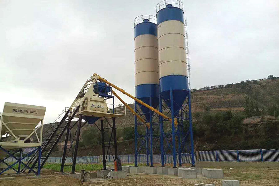 Types and selection of concrete batching stations