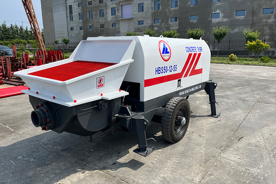 Different types of concrete pumps